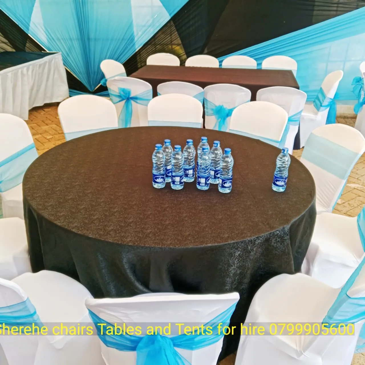 Round Tables Dressed 8 Guests for hire in Nairobi - photo 5
